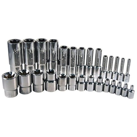 Atd Tools ATD 28-Piece External Star Socket Set 13779